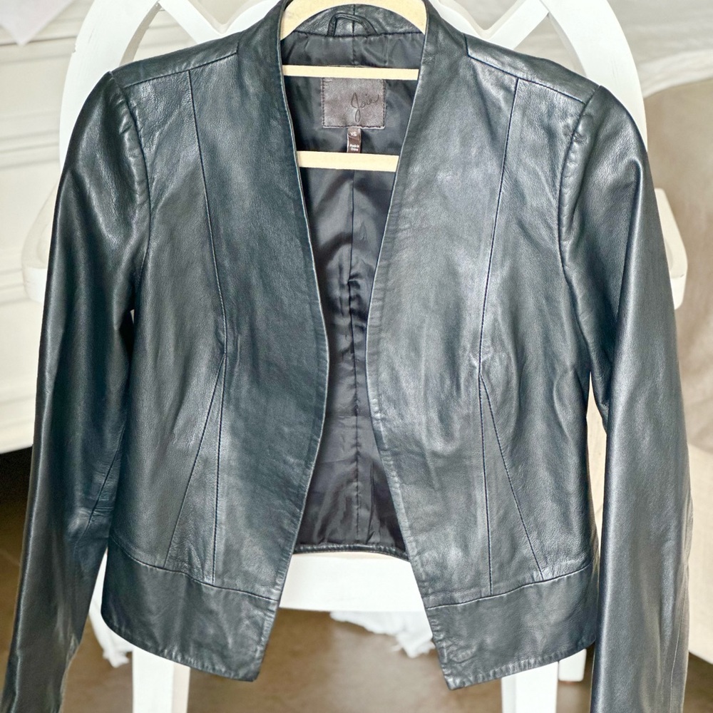 Joie Black leather jacket